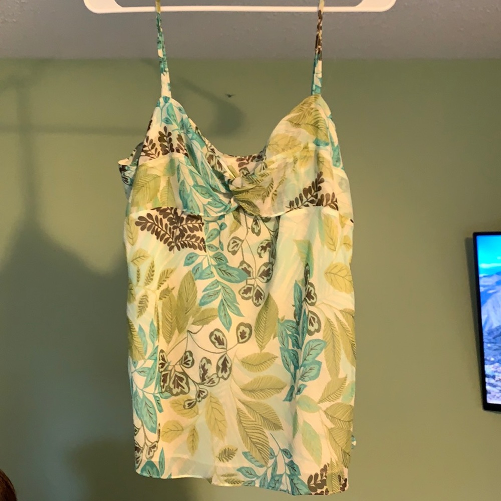 Tropical tank top size 12.
